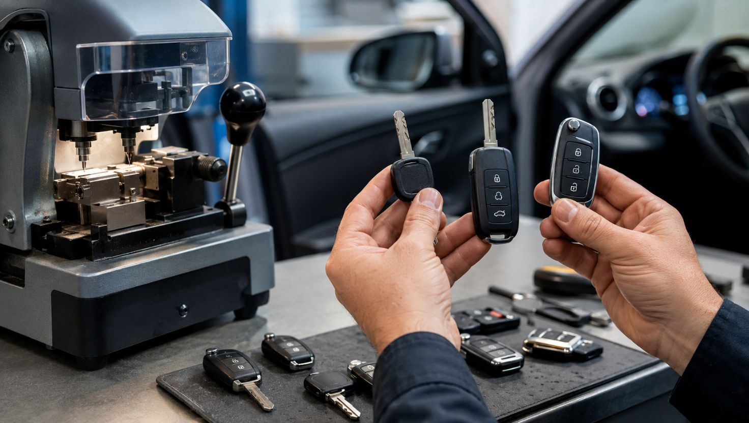 ¿Cuánto cuesta hacer una copia de la llave del coche y de qué depende el precio?